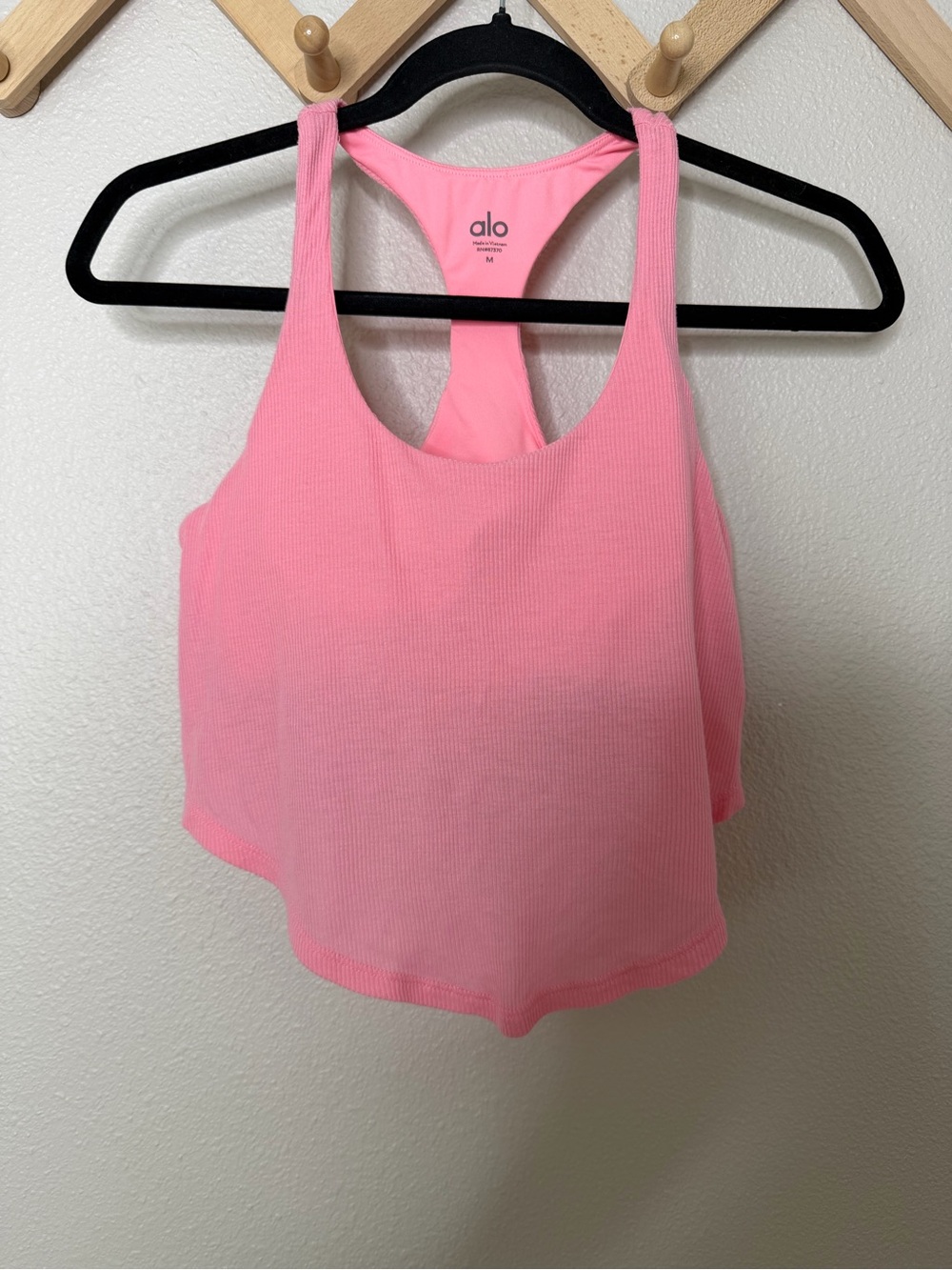 Alo Yoga Pink Tank Sz M